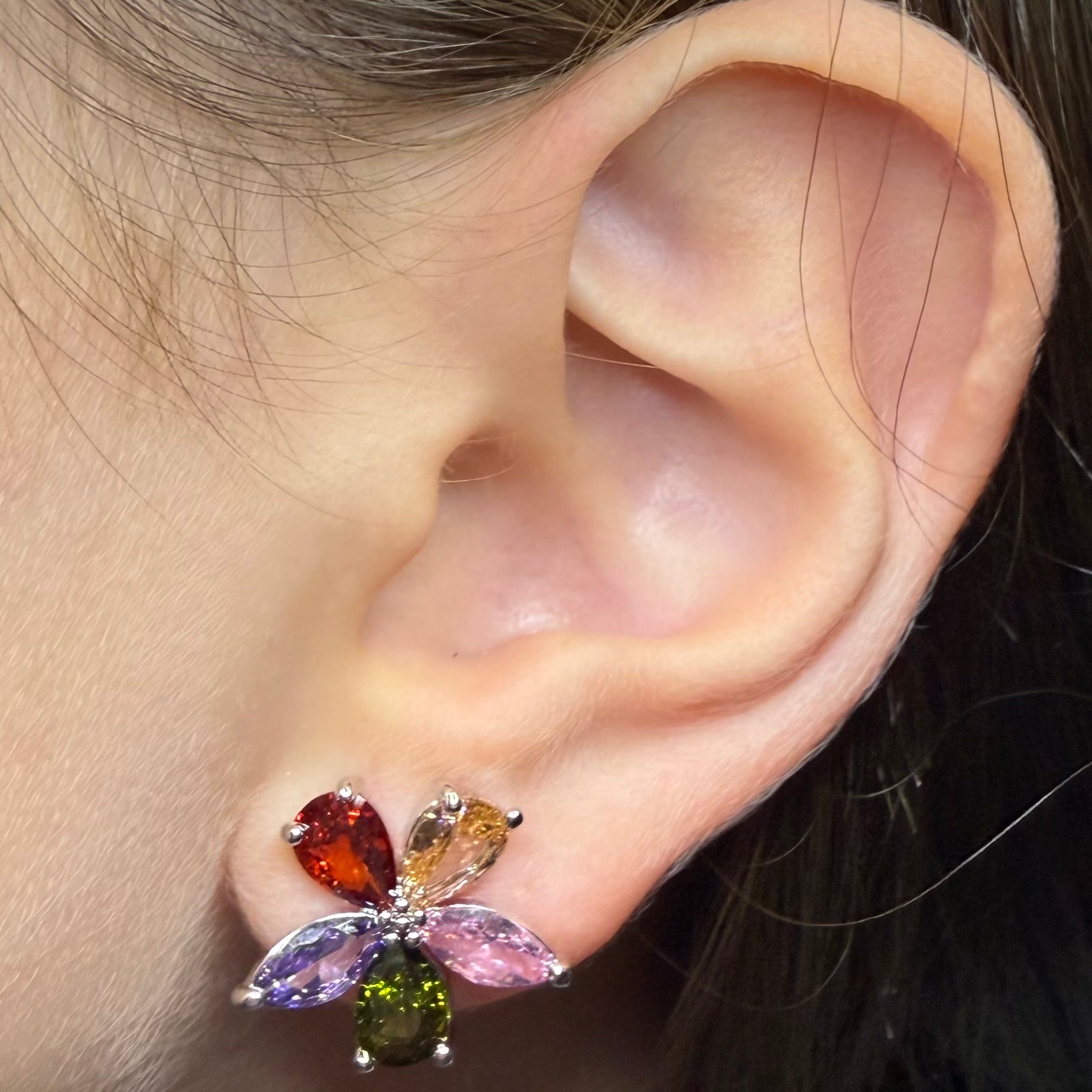 ORECCHINI FLOWER RAINBOW